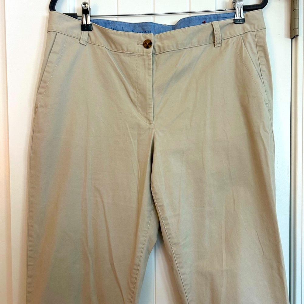Talbots Versatile Tan Chino Pants